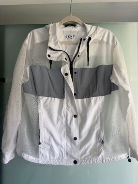 DKNY sport wind jacket women